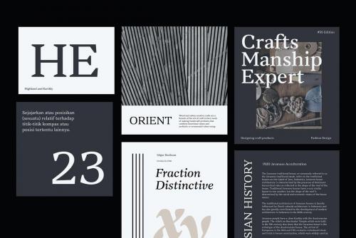 Vanio 10 Fonts Wedge Serif Family 13