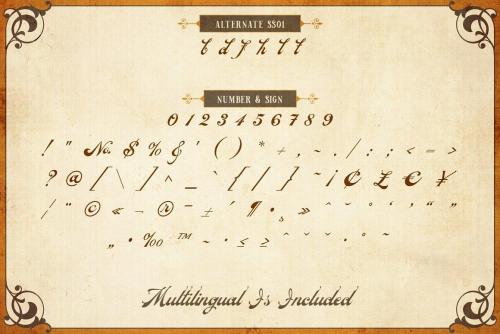 Veinline Script Font 5