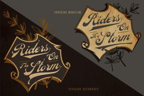 Veinline Script Font 7