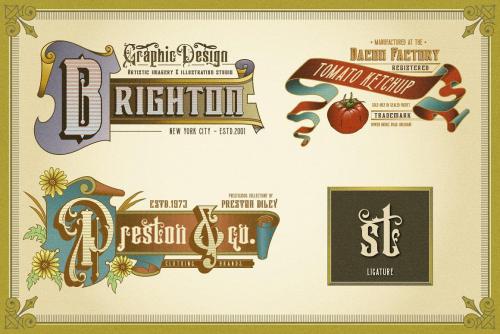 Victorian Supremacy Display Font 6