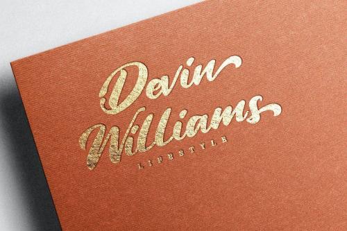 Vintage Style Script Font 10