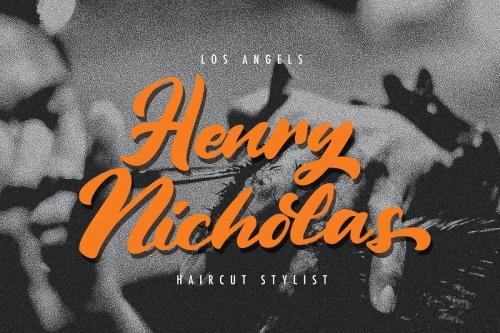 Vintage Style Script Font 11