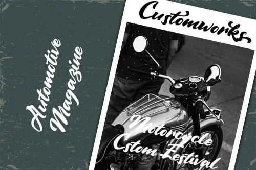 Vintage Style Script Font 6