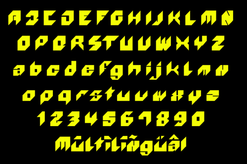 WOLF Font 4