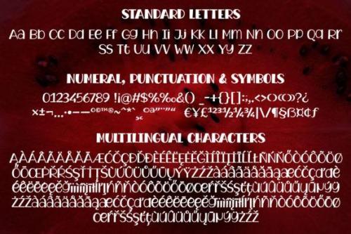 Watermelon Display Font 7