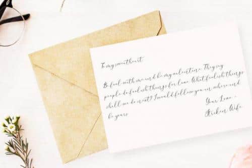 Wonderlust Calligraphy Font 3