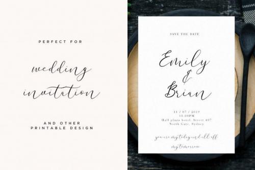 Wonderlust Calligraphy Font 5