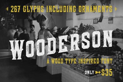 Wooderson Font 1