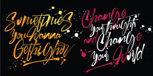 Woonder Script Font 3