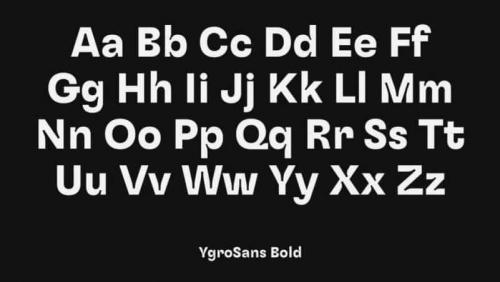 Ygro Sans Serif Font Family 2