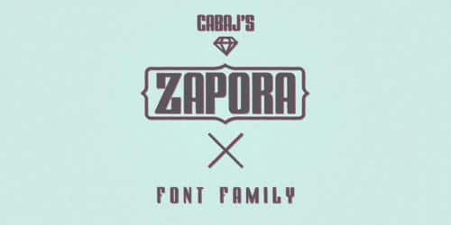 Zapora Font Family 1