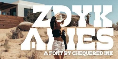 Zdyk Aries Font 1