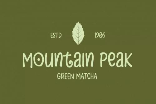 Zebudabi Display Font 4