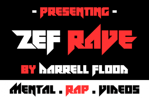 Zef Rave Font 1