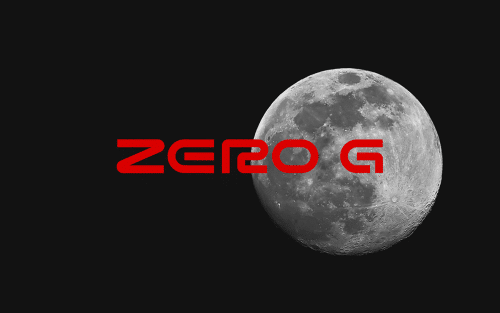 Zero G Display Font 1