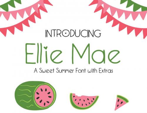 ellie script font