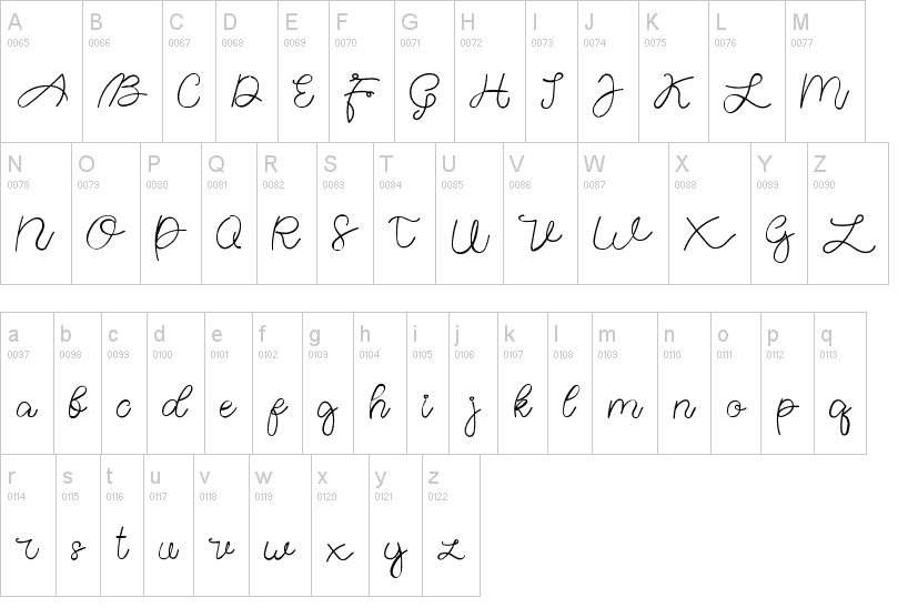 Agatta Script Font 2