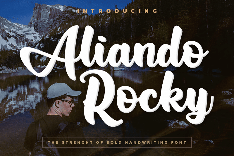 Aliando Rocky Font 1