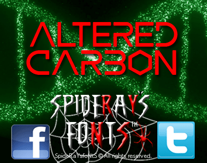Altered Carbon Font 1