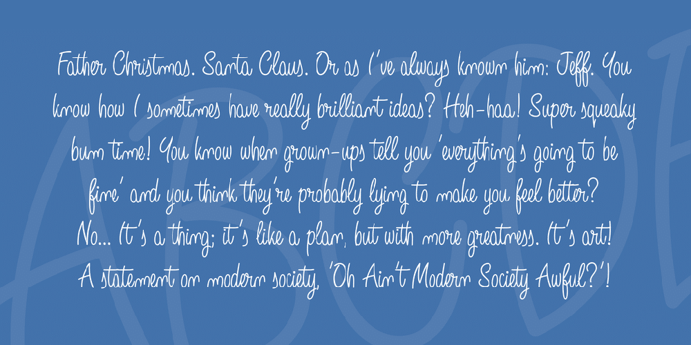 Angelique Rose Font 3