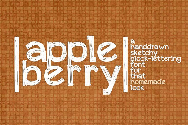 Appleberry Font 1