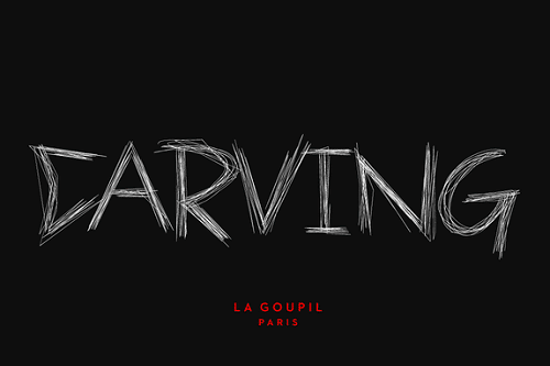 Carving Font
