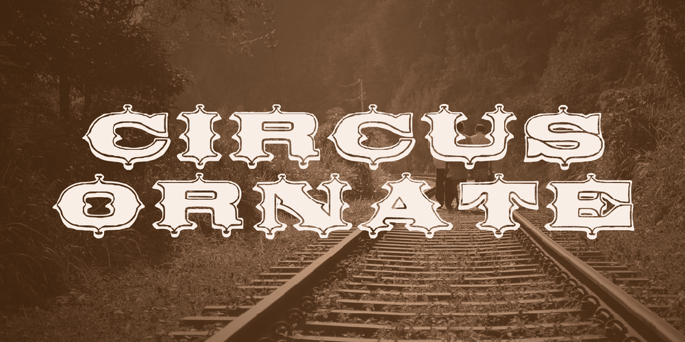 Circus Ornate Font 1