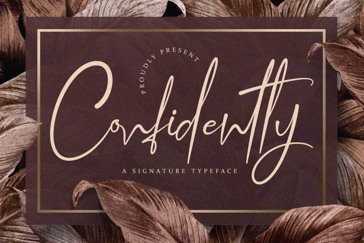 Confidently Handwritten Font 1