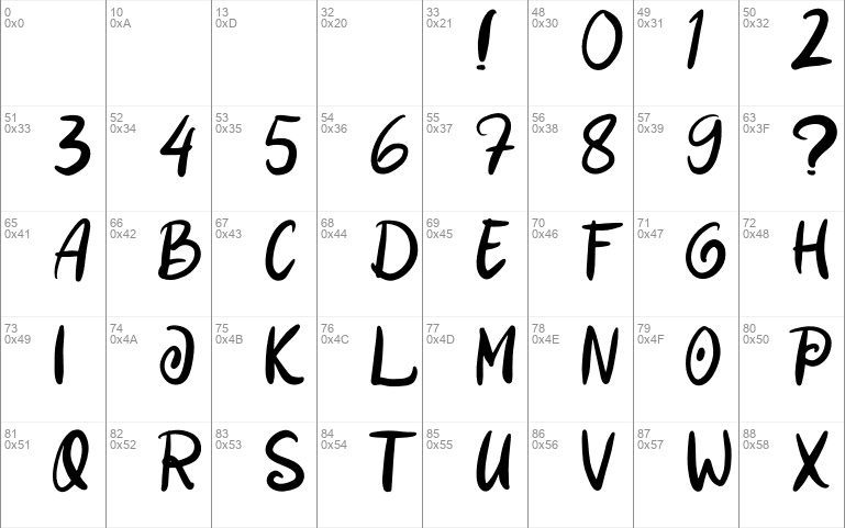 Danisha Romance Font 1