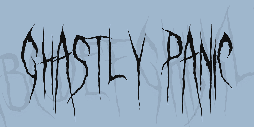 Ghastly Panic Font