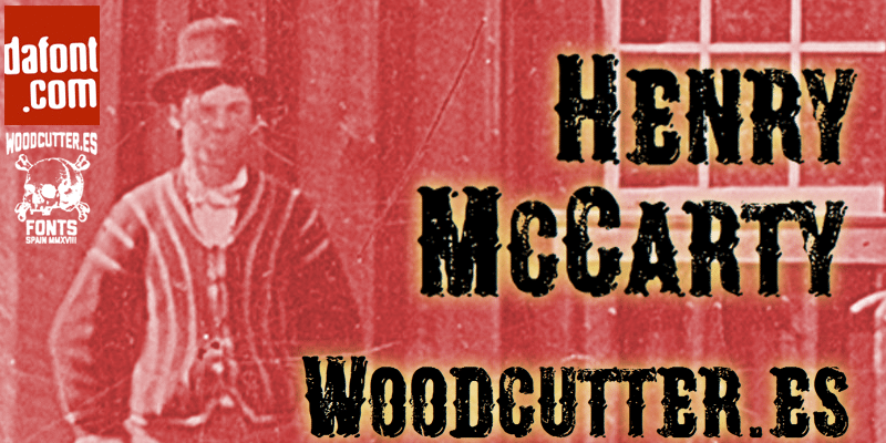 Henry McCarty Font 1