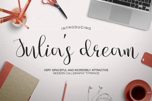 Julias Dream Font
