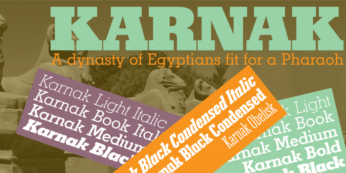 KARNAK PRO Font