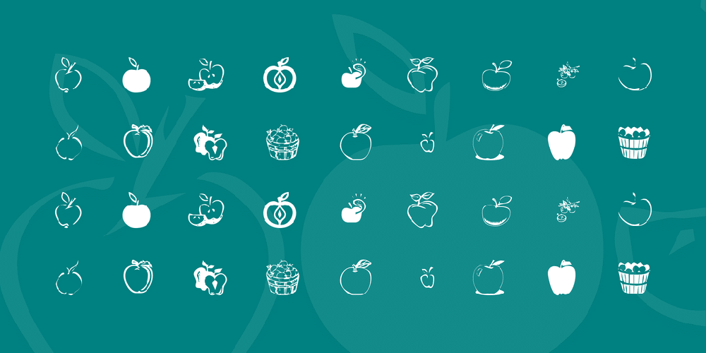 KR Apple A Day Font 1