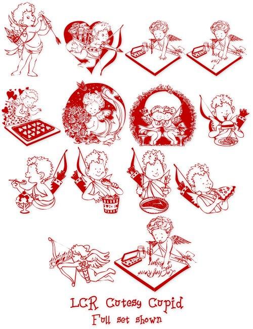 LCR Cutesy Cupid Font 1