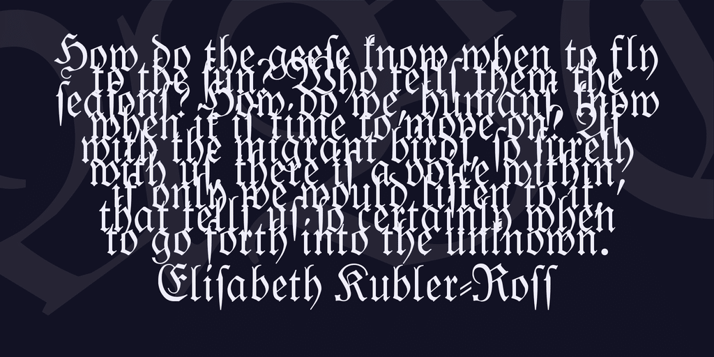 Leipzig Fraktur Font Family 4