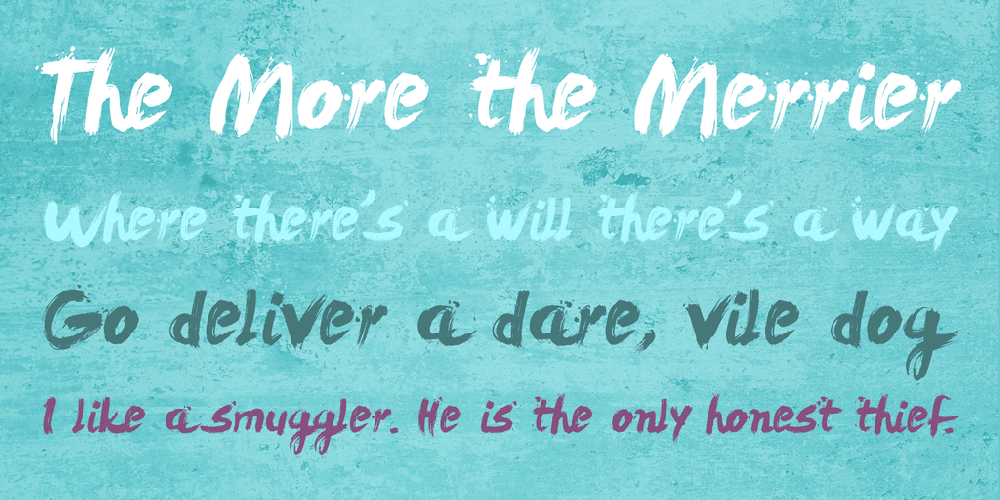 Levirebrushed Font 1