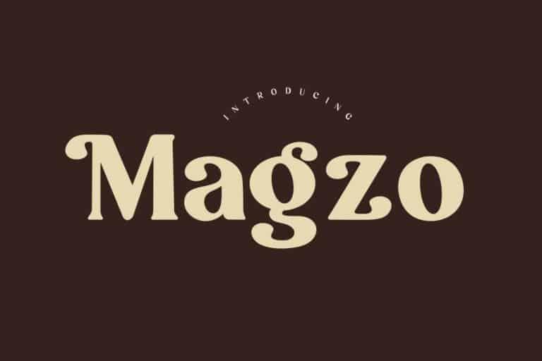 Magzo Serif Font