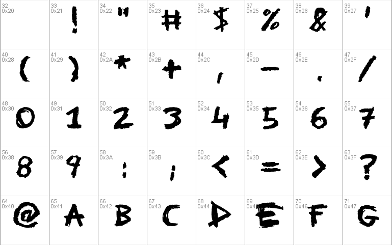 People Are People Font 2