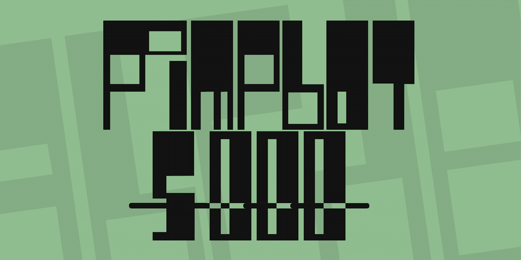 Pimpbot 5000 Font 1