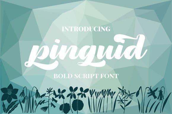 Pinguid Font 1