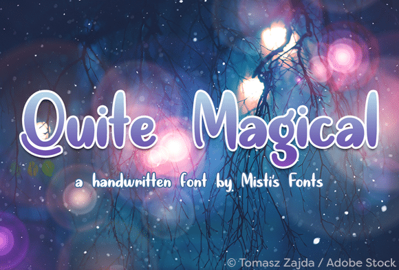Quite Magical Font 1
