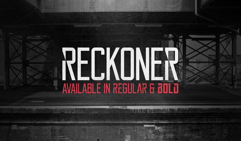 Reckoner Font 1