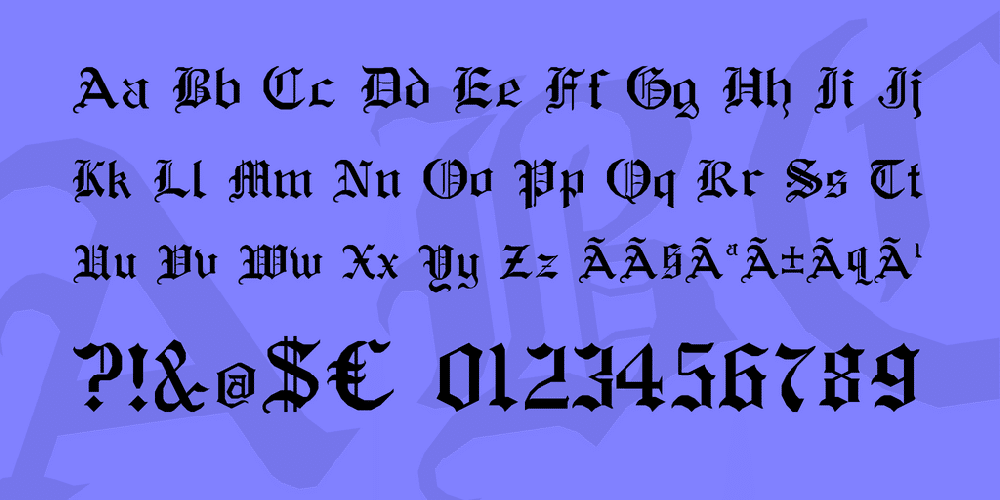 Rm Albion Font 1