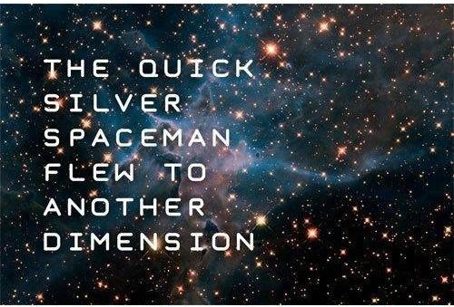 Taurus Mono – Monospace  Stencil Font 3