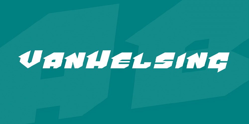 VanHelsing Font 1