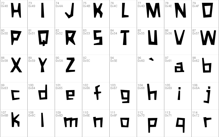 Xilosa Font 3