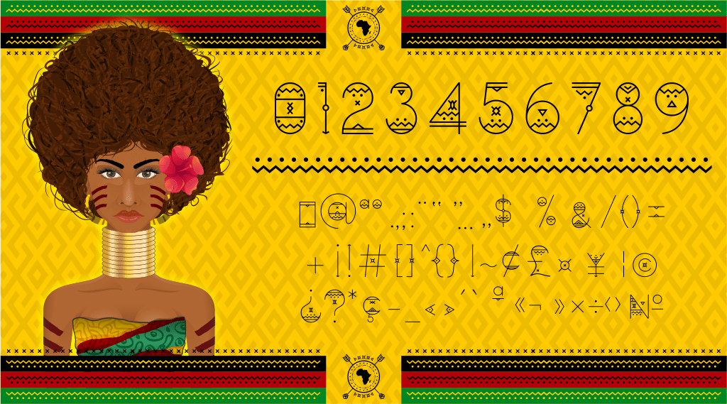 Zilap Africa Font 4