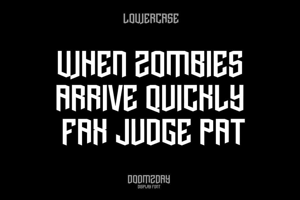 doOmzday FV Font 1