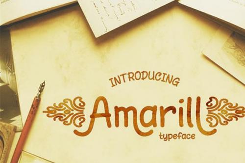 Amarill Font 1